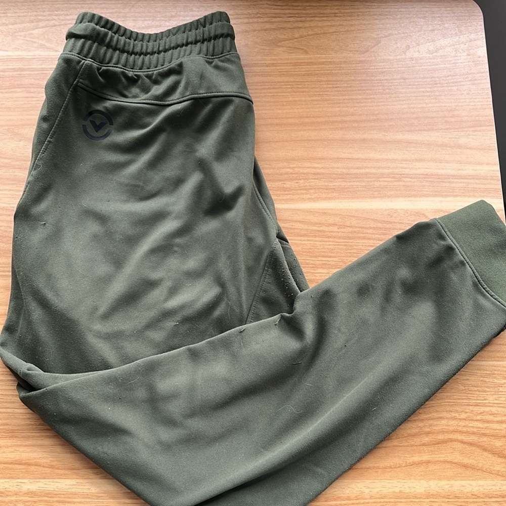 Virus men’s icon x performance joggers, green - sz small